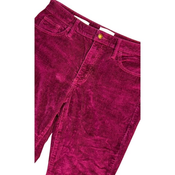 Universal Thread High Rise Bootcut in Burgundy Size 10/30R - Picture 7 of 9